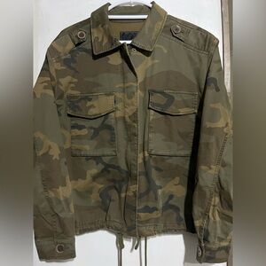 Anthropologie Sanctuary Cameo Utility Jacket